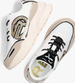 beige replay lage sneakers athena jr-1