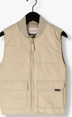 beige retour bodywarmer boyd