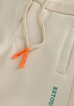 beige retour korte broek spin