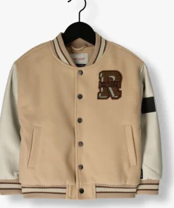 beige retour leren jas darren