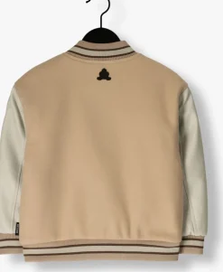 beige retour leren jas darren