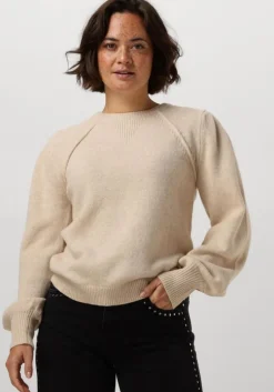beige ruby tuesday trui vail detailed pullover