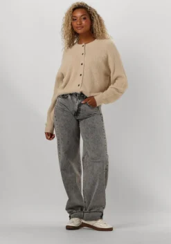 beige ruby tuesday vest vance fluffy cardigan