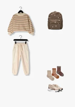 beige rylee + cru joggingbroek west sweatpant shell