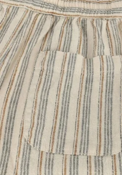 beige rylee + cru korte broek bermuda short nautical stripe