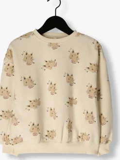 beige rylee + cru sweater relaxed sweatshirt coyote