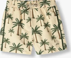 beige salted stories zwembroeken crown tree swim shorts