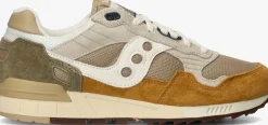 beige saucony lage sneakers shadow 5000 m