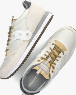 beige saucony lage sneakers jazz 81