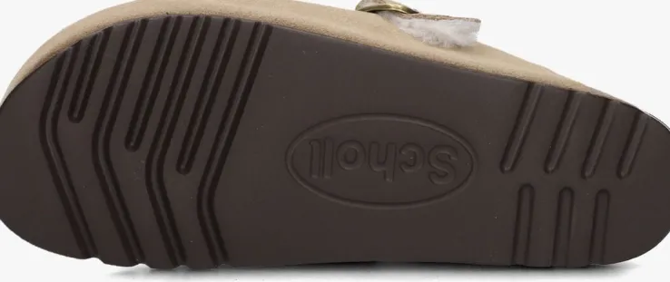beige scholl instappers fae new
