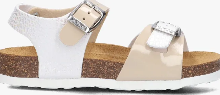 beige scholl sandalen dolphin