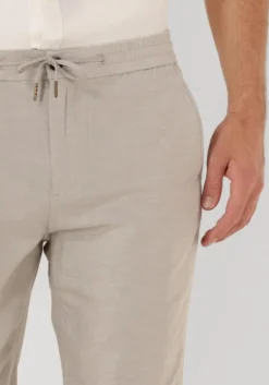 beige scotch & soda chino warren cotton linen twill jogger