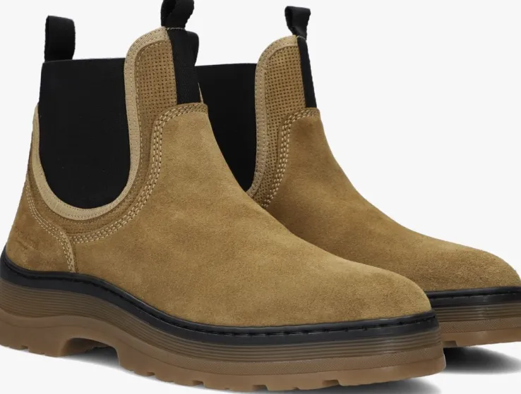 beige scotch & soda enkelboots maffei