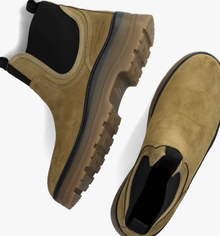 beige scotch & soda enkelboots maffei