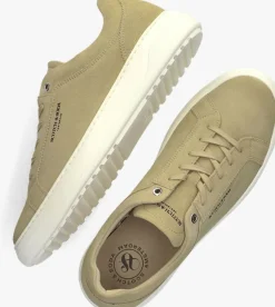 beige scotch & soda lage sneakers duran