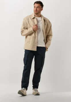 beige scotch & soda overshirt robe jacquard twill overshirt jacket