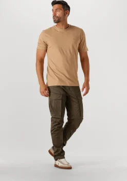 beige scotch & soda t-shirt seasonal core - regular-fit logo t-shirt