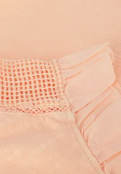 beige scotch & soda t-shirt woven detail t-shirt