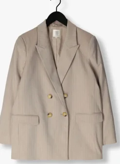beige second female blazer pinnia blazer
