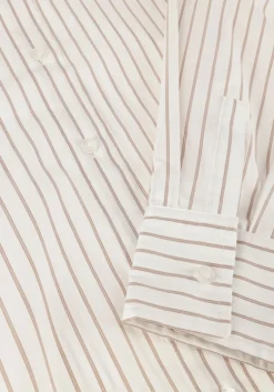 beige second female blouses soalon classic shirt