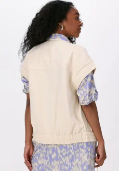 beige second female gilet ficaria waistcoat