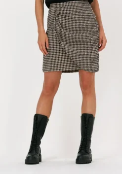 beige second female minirok hulana skirt