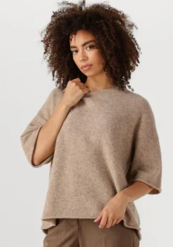 beige second female trui selana knit o-neck