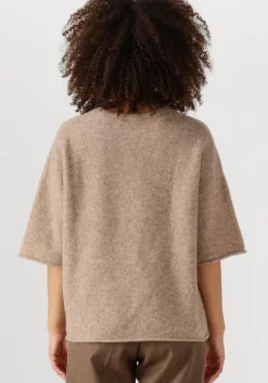 beige second female trui selana knit o-neck