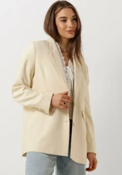beige selected femme blazer slfrita ls relaxed blazer