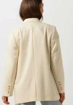 beige selected femme blazer slfrita ls relaxed blazer