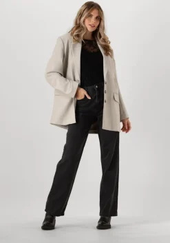 beige selected femme blazer slfrita-paxa ls oversized blazer
