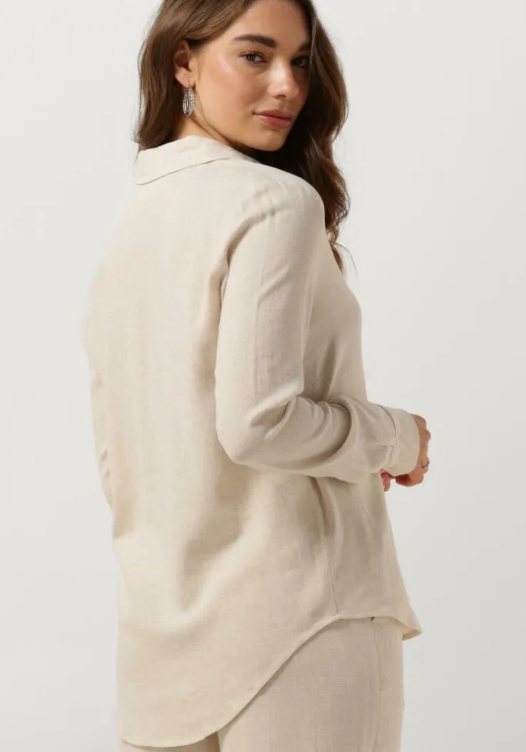 beige selected femme blouses slfviva ls shirt