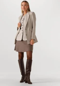 beige selected femme gilet slfvilka sun long vest