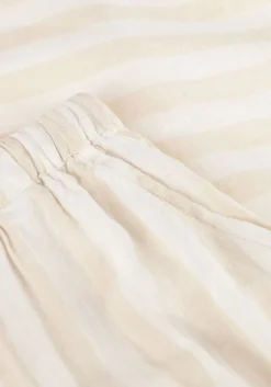 beige selected femme korte broek slfluisa mw striped string shorts b