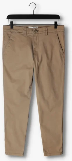 beige selected homme chino slh175-slim new miles flex pant noos