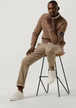 beige selected homme chino slh175-slim new miles flex pant noos