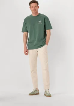 beige selected homme chino slh175-slim miles structure dyed pant