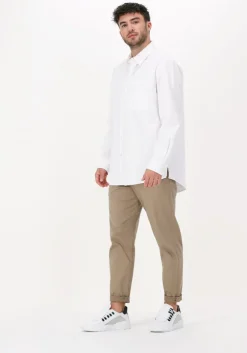 beige selected homme chino slhslimtape-repton 172 flex pa
