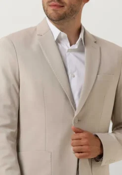 beige selected homme colberts slhslim-delon jersey blz flex noos