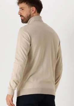 beige selected homme coltrui slhberg roll neck noos