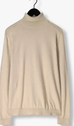 beige selected homme coltrui slhberg roll neck noos