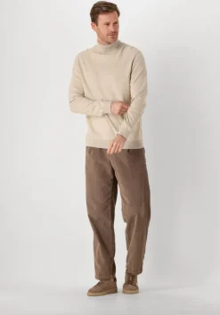 beige selected homme coltrui slhberg roll neck noos