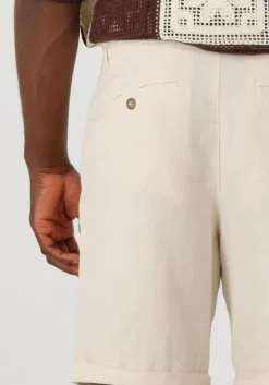 beige selected homme korte broek slhregular-ron sun shorts