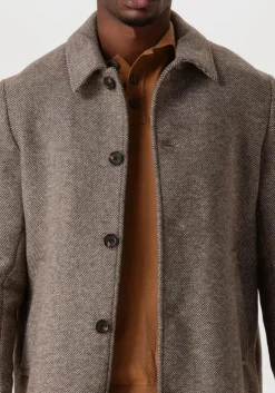 beige selected homme mantel slharchive car coat