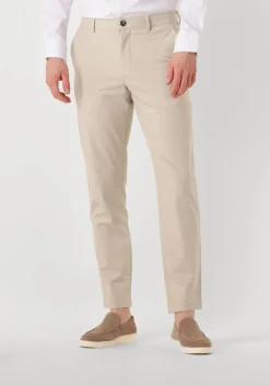 beige selected homme pantalon slh175-slim robert flex pants noos
