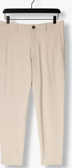 beige selected homme pantalon slh175-slim robert flex pants noos
