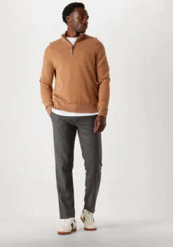 beige selected homme pantalon slhstraight-william wool dn 196 pants w