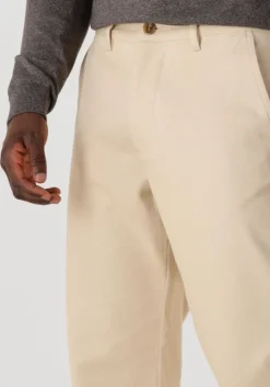 beige selected homme pantalon slhregular harry twill pant