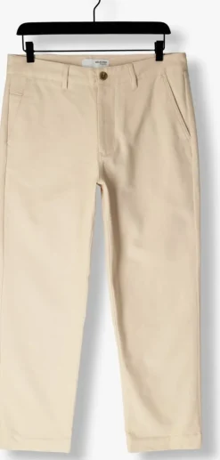 beige selected homme pantalon slhregular harry twill pant