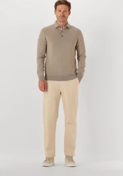 beige selected homme pantalon slhregular harry twill pant